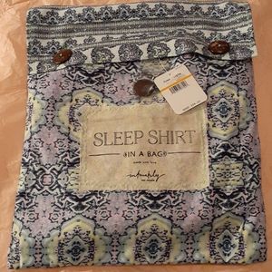 Free People Sleep Shirt (In A Bag)